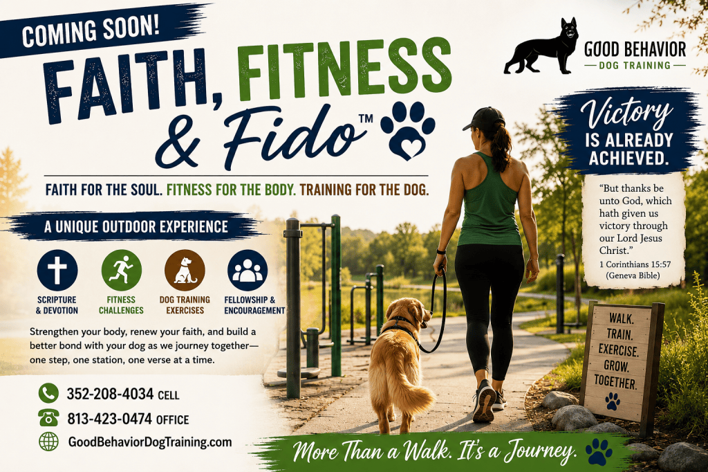 Coming Soon: Faith, Fitness &&nbsp;Fido™