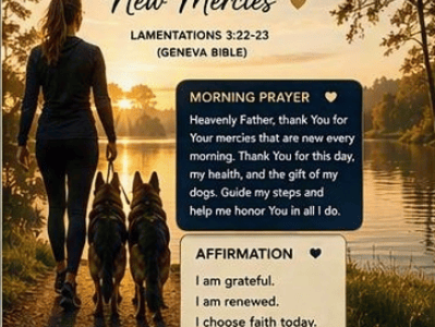 Faith, Fitness & Fido | Day 1 | New&nbsp;Mercies