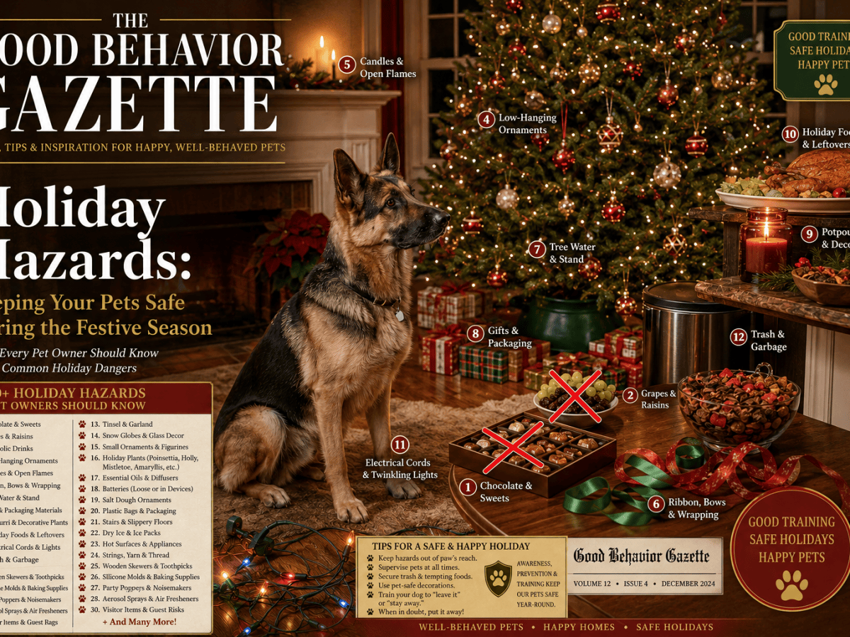 Holiday Hazards: Keeping Your Pets Safe During the Festive&nbsp;Season