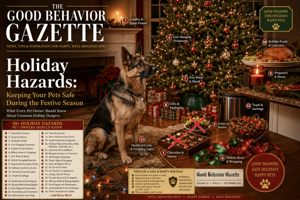Holiday Hazards: Keeping Your Pets Safe During the Festive&nbsp;Season